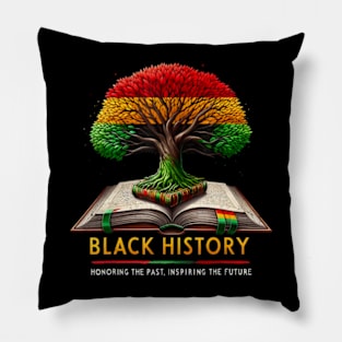 Black History Proud Black History Culture Teacher Pillow