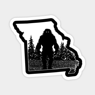 Missouri Bigfoot Magnet