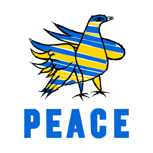 Ukraine Dove of Peace T-Shirt