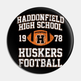 Haddonfield High School Huskers Football Pin