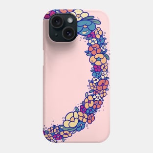 Ring of flowers Phone Case