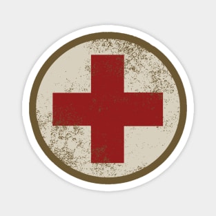 WW2 Combat Medic Symbol Magnet