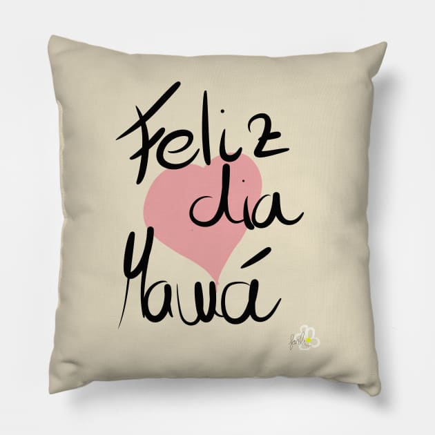 feliz dia de la madre Pillow by Forli