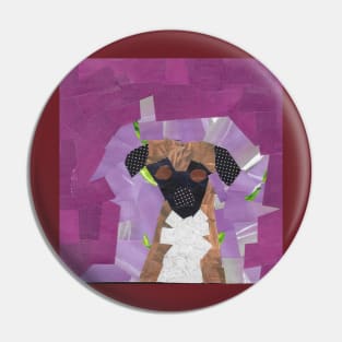 Purple Pupper Pin