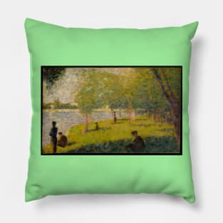 Study for "A Sunday on La Grande Jatte" Pillow