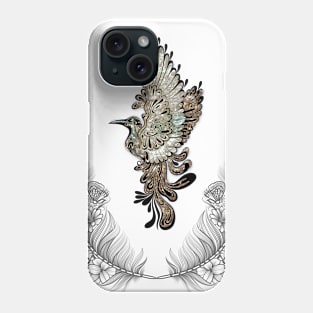 Wonderful elegant bird Phone Case