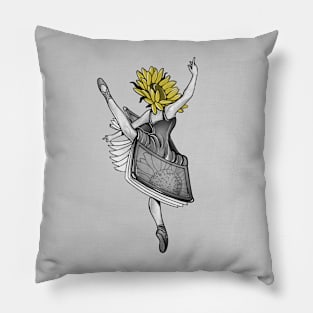 Sunflower Dancer - 001 Pillow