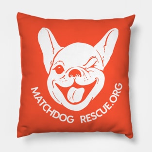 Matchdog Orange logo Pillow