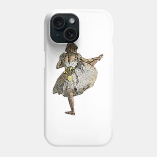 Ballet Dancer Grunge Phone Case