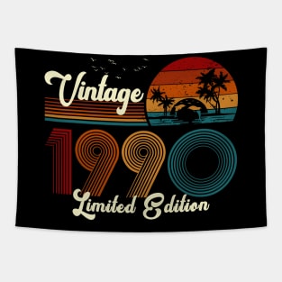 Vintage 1990 Shirt Limited Edition 30th Birthday Gift Tapestry