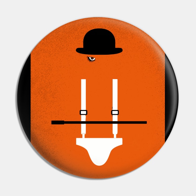 Alex Delarge Droog Pin by TEEWEB