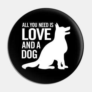 All You Need is Love and a Dog Pin