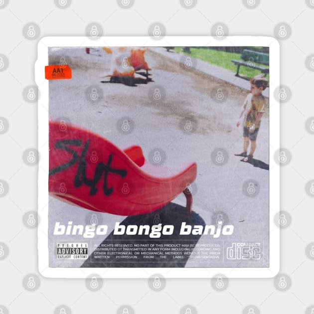 Bingo Bongo Banjo: The Album Magnet by 51Deesigns