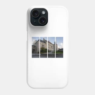 This Castle, during the Battle of the Bulge, housed the Headquarters of Major General Matthew B. Ridgway. Liege Province. Autumn sunny day Phone Case