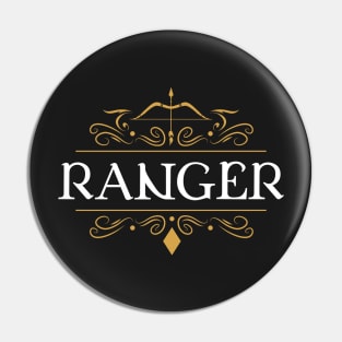 Ranger Emblem Dungeons Crawler and Dragons Slayer Pin