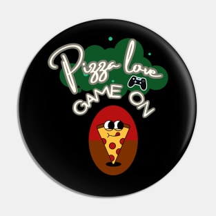 Pizza Love Game On Pin