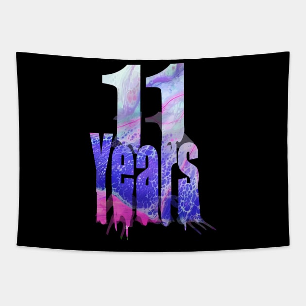 11 years Tapestry by Yous Sef