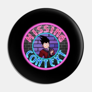 Missing Context Podcast Pin