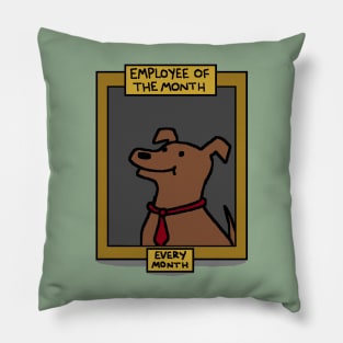 Employee of the Month Pillow