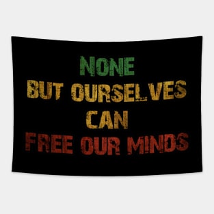 free our minds Tapestry