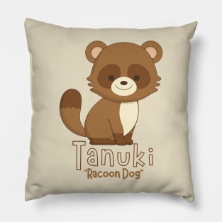 Sweet Tanuki Pillow