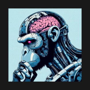 Cyborg Monkey T-Shirt