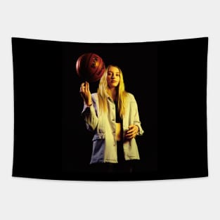 Paige Bueckers Basketball Tapestry