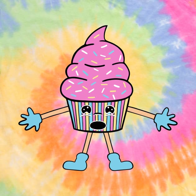KAWAII Pink Cupcake Lover -Funny Cupcake Art by SartorisArt1