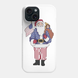 All American Santa Claus Phone Case