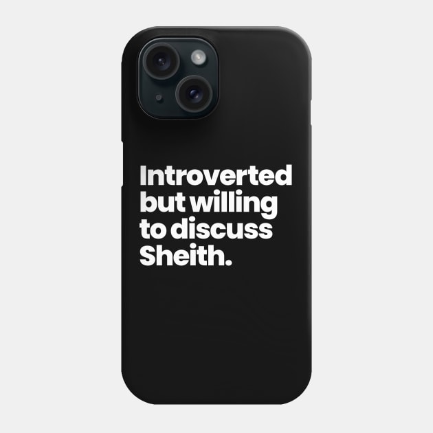 Introverted but willing to discuss Sheith - Voltron: Legendary Defender Phone Case by viking_elf