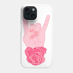 Girl Rocks Phone Case