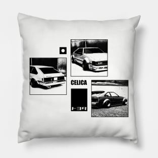 TOYOTA CELICA XX 2800GT A60 Black 'N White Archive Pillow