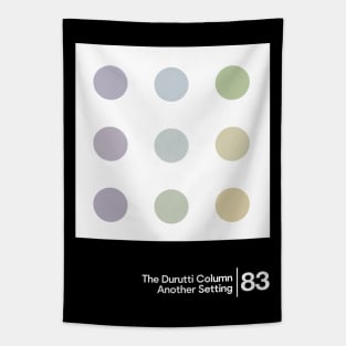 The Durutti Column - Another Setting / Minimalist Graphic Artwork Design Tapestry