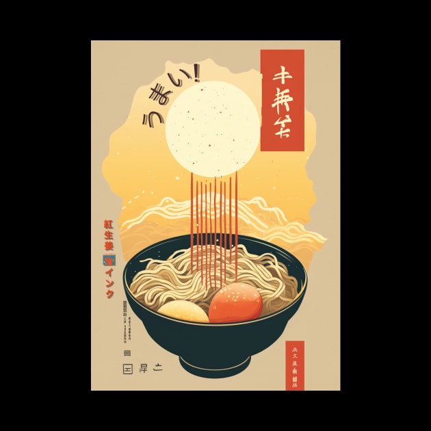 Tokyo style ramen 1 by Beni-Shoga-Ink