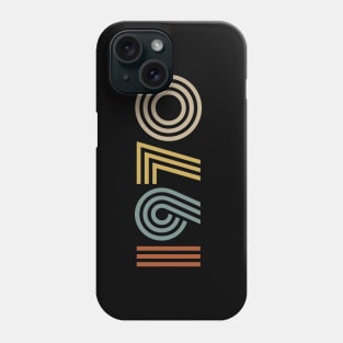 1970 Birth Year Retro Style Phone Case