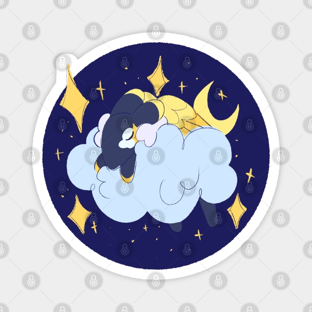 Dreamer Naptime Magnet by Bordon's Stuff