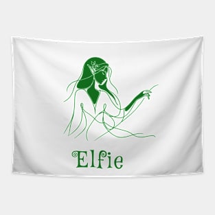 Mischief Maker: Elfie's Antics Tapestry