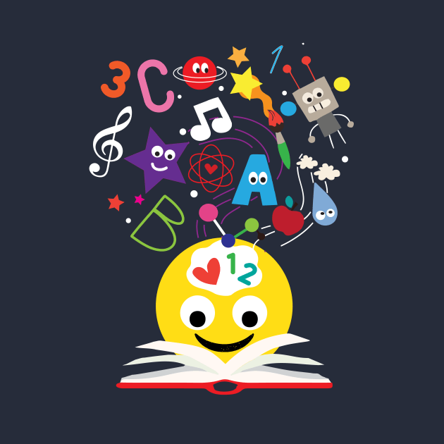 I love Reading! Cute Reading Emoji Gifts for Teachers by teemaniac