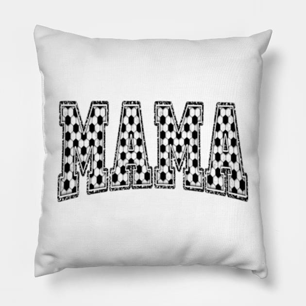 Soccer Mama Vintage Mother Day Pillow by Mimimoo