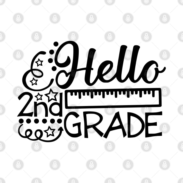 Hello Second Grade - 2nd Grade - Back to School by Semenov