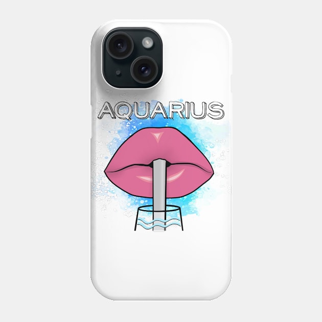 I am an Aquarius. Phone Case by TheBadNewsB