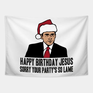 Happy Birthday Jesus Michael Scott The Office Tapestry