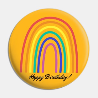 Happy Birthday Pin