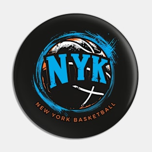 New York Knicks, vintage retro style, 1946 Pin