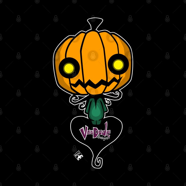 Pumpkin Monster by VooDudeDesigns