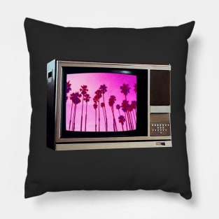 TV SET / Cabrillo PALMS #4 Pillow