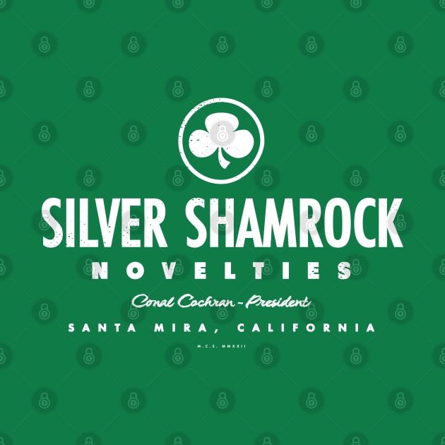 Silver Shamrock Novelties (White) by deadmansupplyco