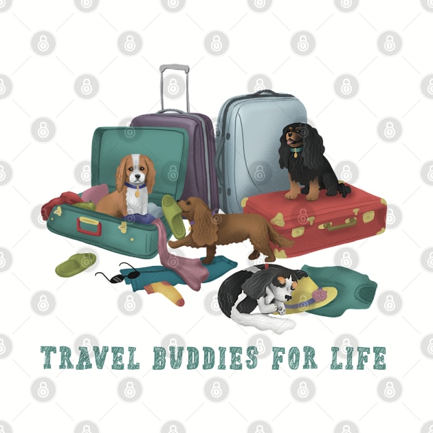 Cavalier King Charles Spaniel Travel Design by Cavalier Gifts