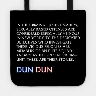 Law & Order SVU Tote