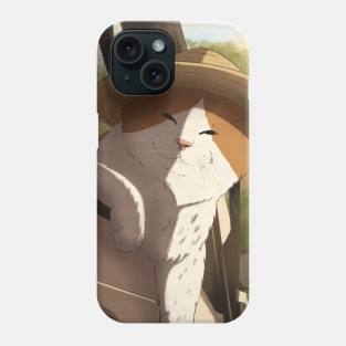 Wise Farmer Cat Phone Case